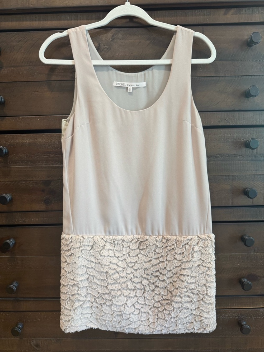 RACHEL Rachel Roy Textured Mini Party Dress